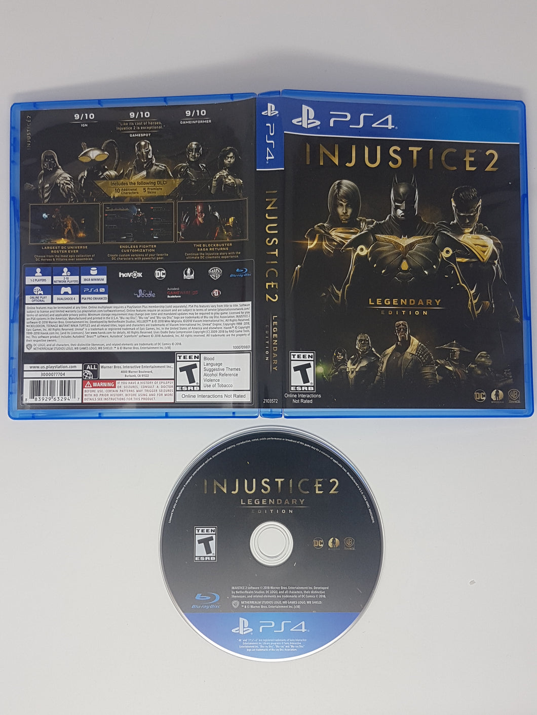Injustice 2 Legendary Edition - Sony Playstation 4 | PS4