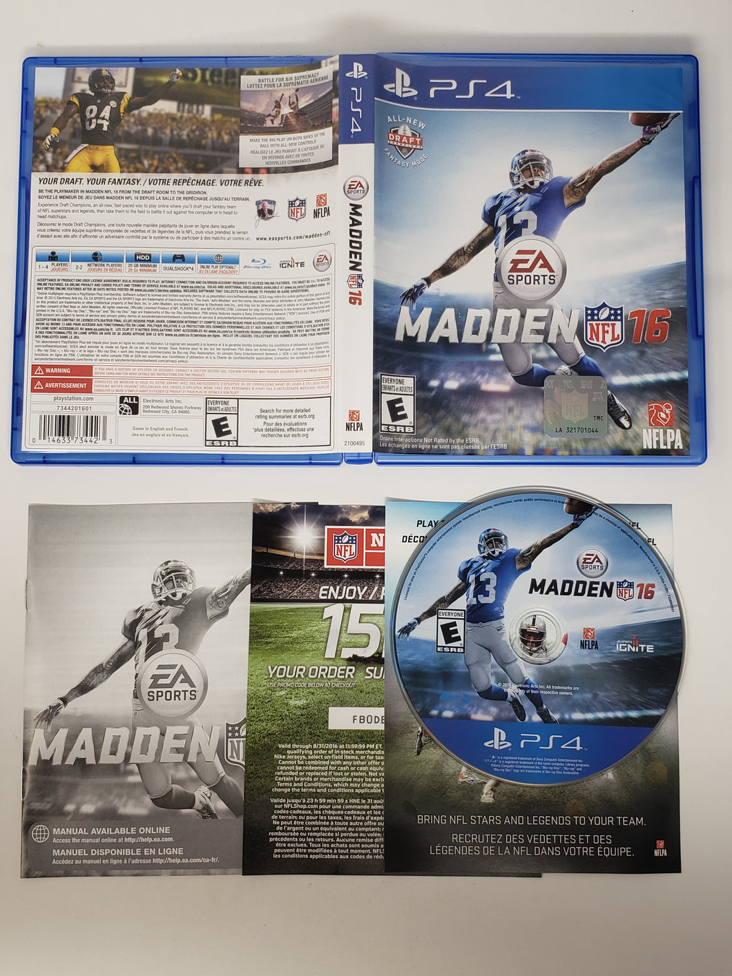 Madden NFL 16 - Sony Playstation 4 | PS4