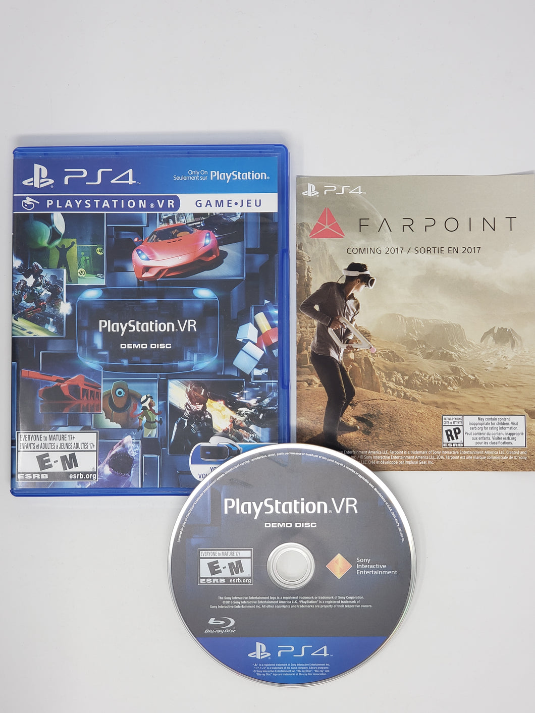 VR Demo Disc [cib] - Playstation | PS4