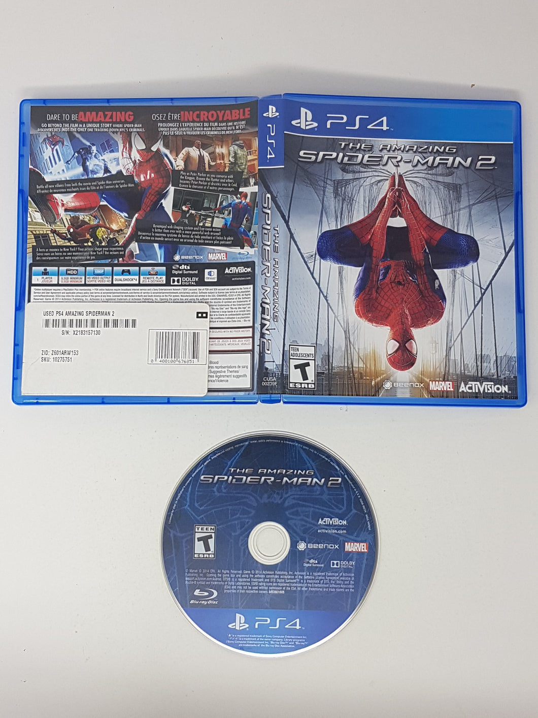 Amazing Spiderman 2 - Sony Playstation 4 | PS4