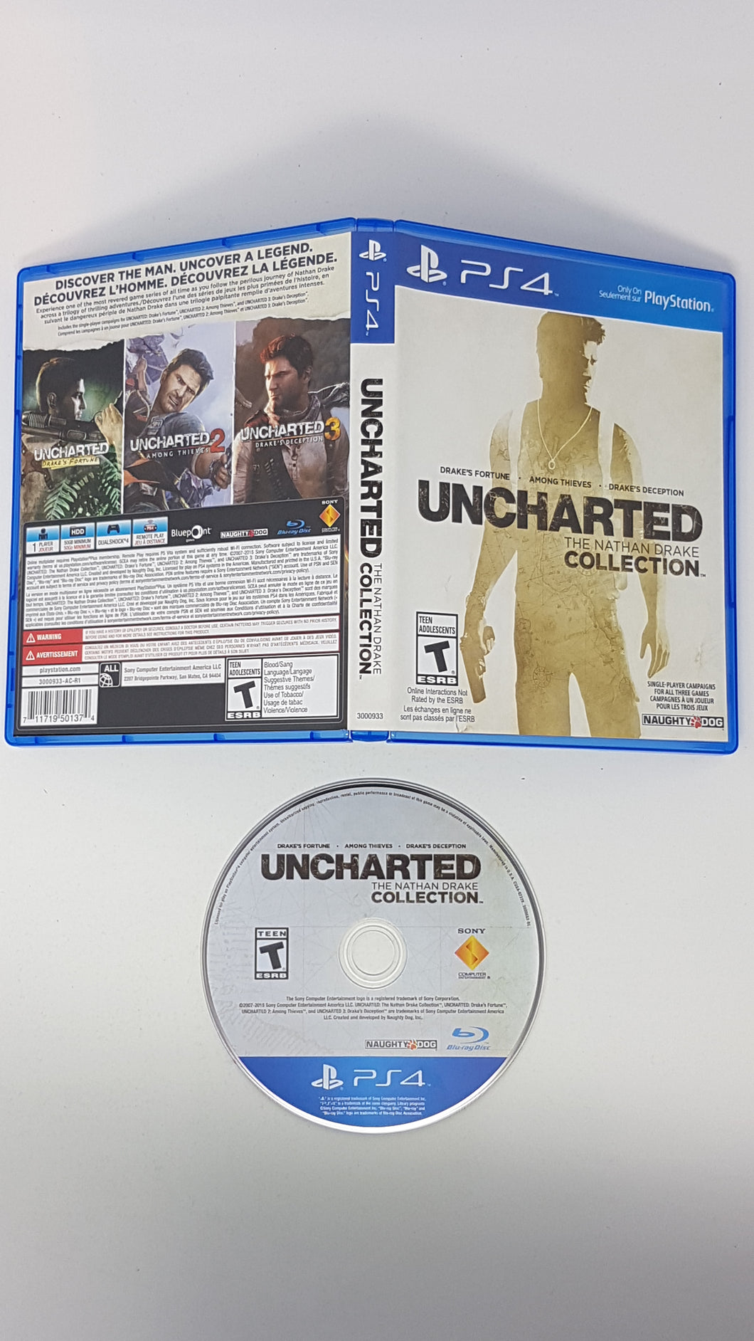 Uncharted The Nathan Drake Collection - Sony Playstation 4 | PS4