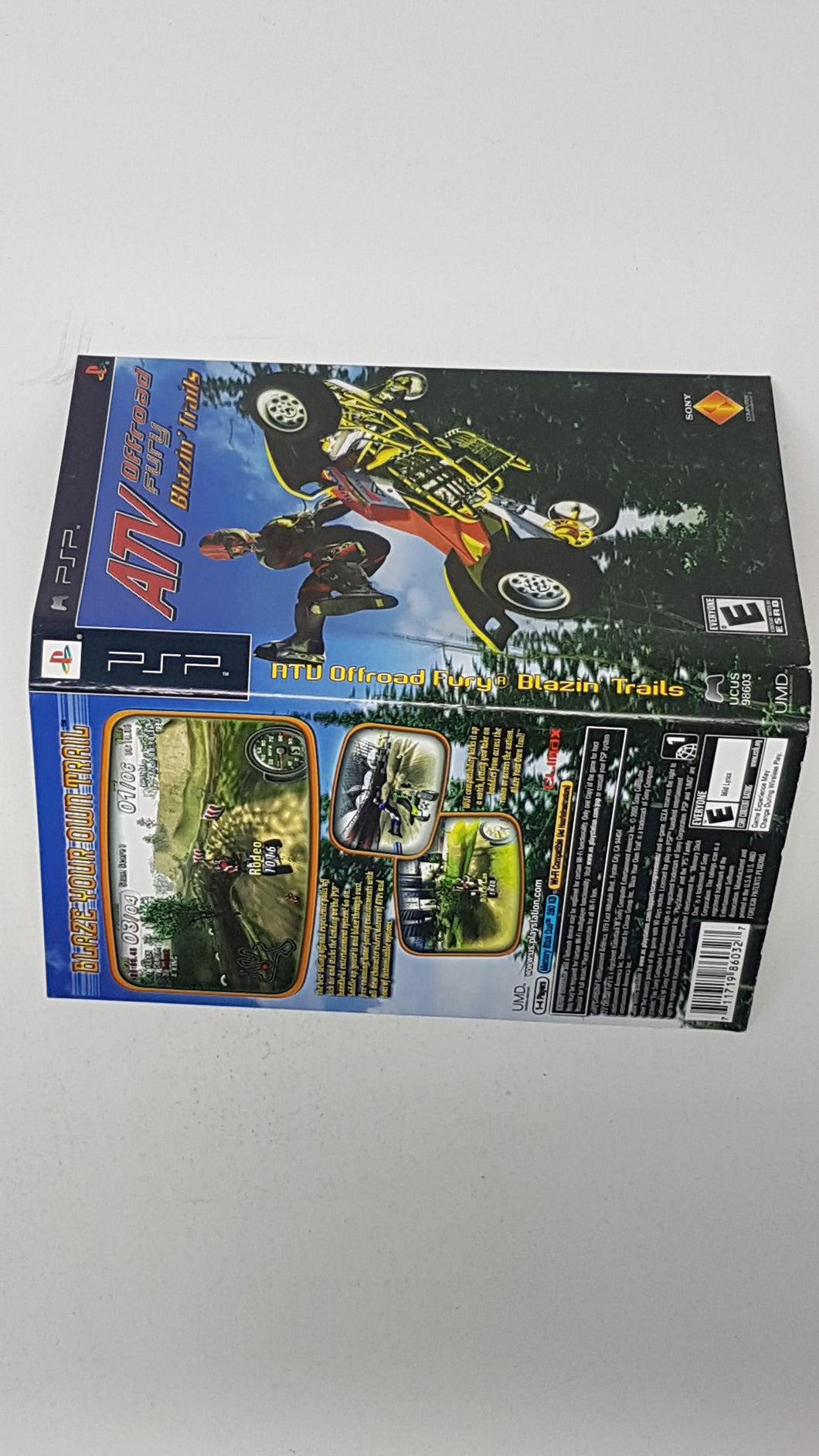 ATV Offroad Fury Blazing Trails [Couverture] - Sony PSP