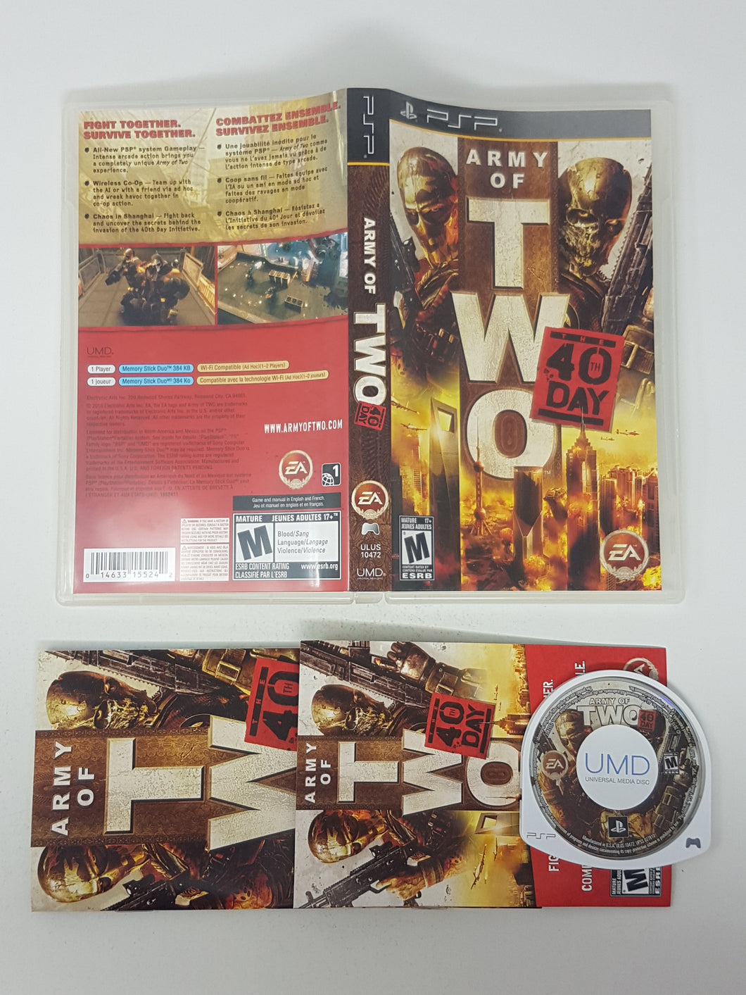 Army of Two - The 40th Day - Sony PSP