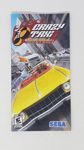 Crazy Taxi Fare Wars [manual] - Sony PSP