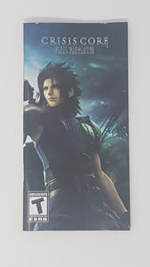 Final Fantasy VII Crisis Core [manual] - Sony PSP