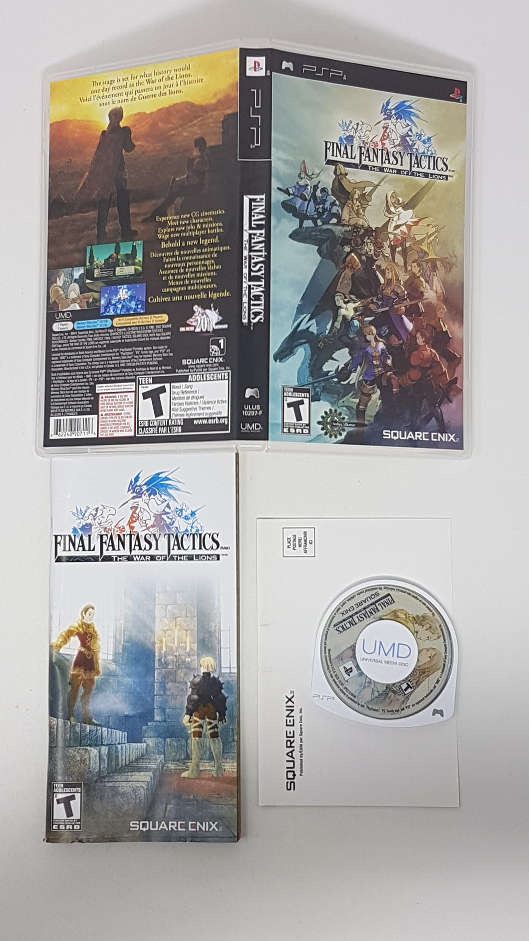 Final Fantasy Tactics War of the Lions - Sony PSP