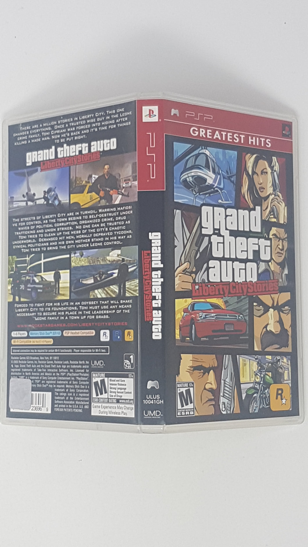 Grand Theft Auto Liberty City Stories Greatest Hits [box] - Sony PSP