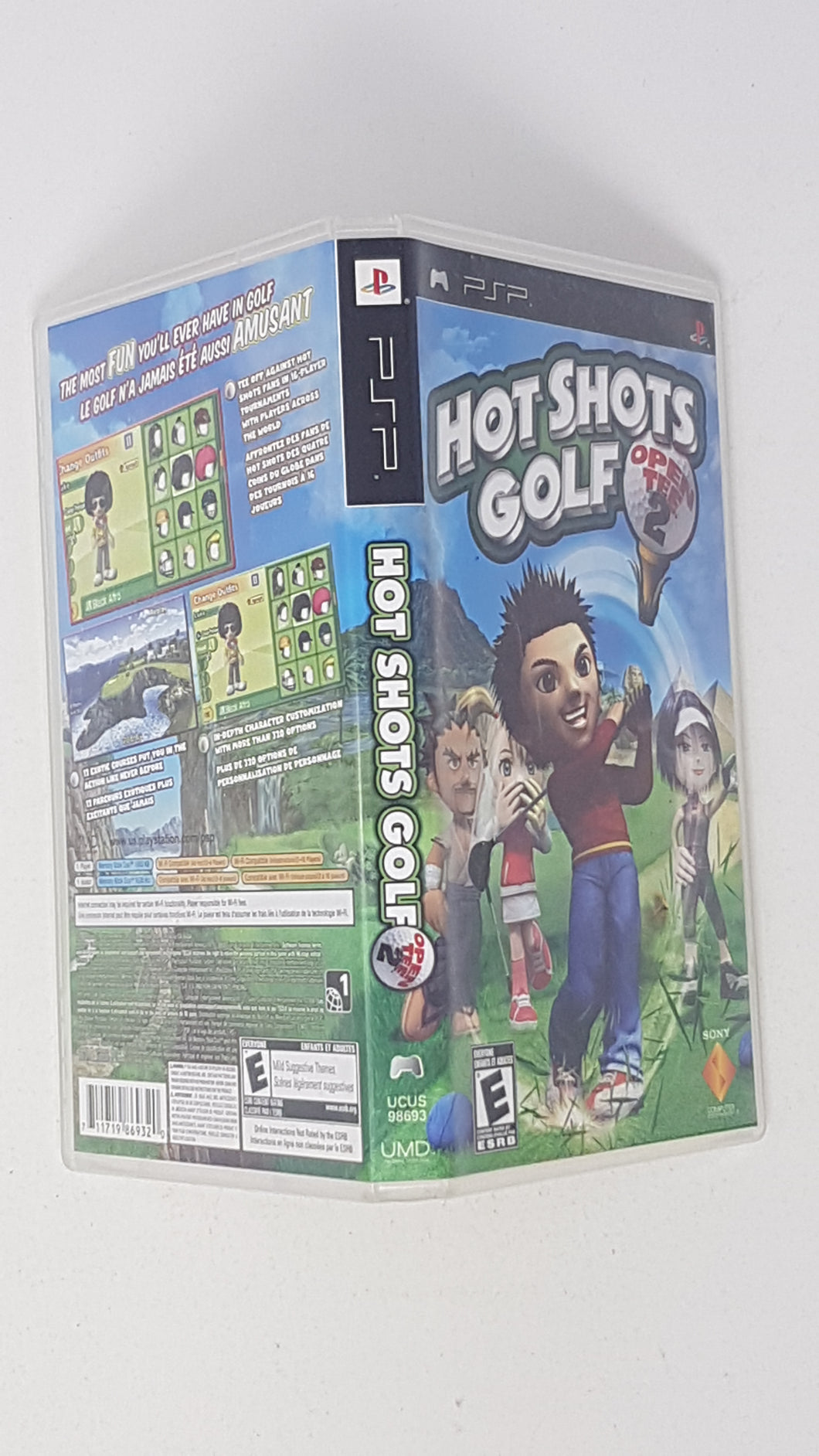 Hot Shots Golf Open Tee 2 [box] - Sony PSP