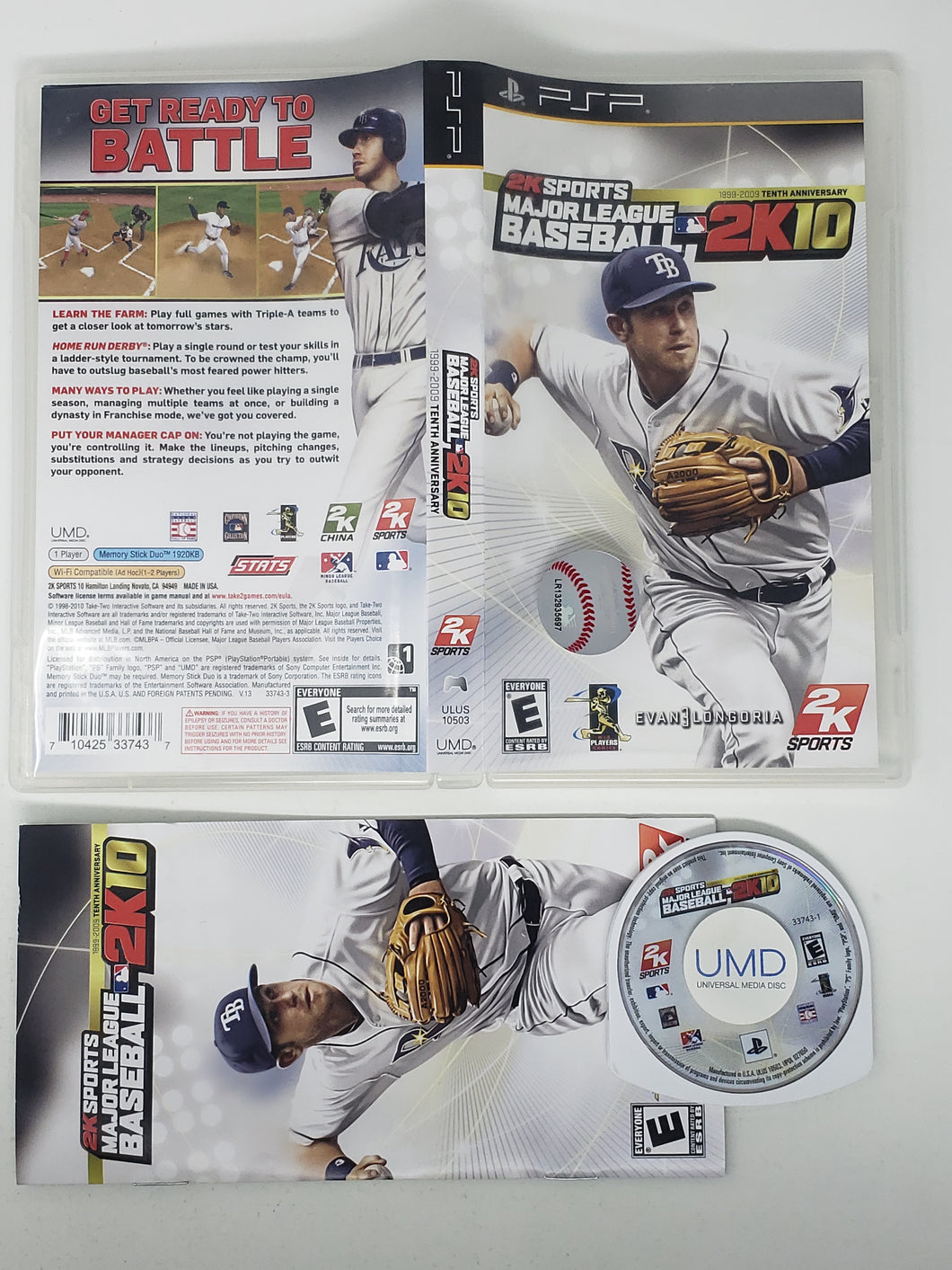Major League Baseball 2K10 - Sony PSP
