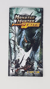 Monster Hunter Freedom Unite [manual] - Sony PSP