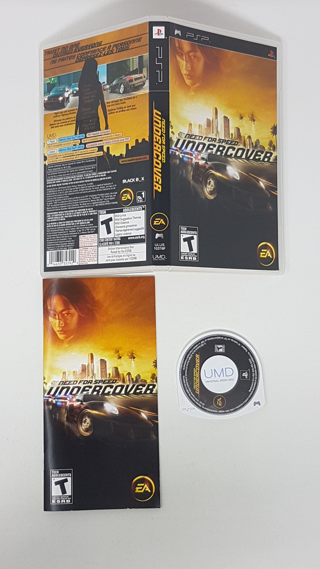 Need for Speed Undercover - Sony PSP