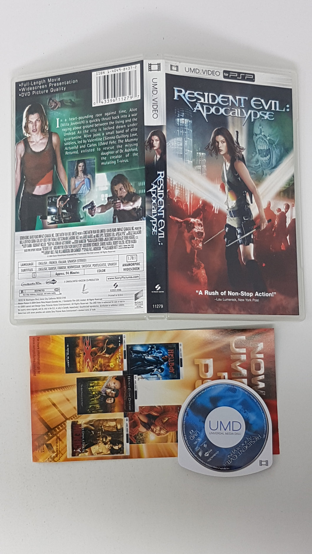 Resident Evil Apocalypse UMD Video [Video] - Sony PSP