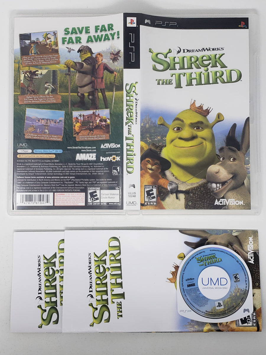 Shrek the Third - Sony PSP – Respawnandreplay