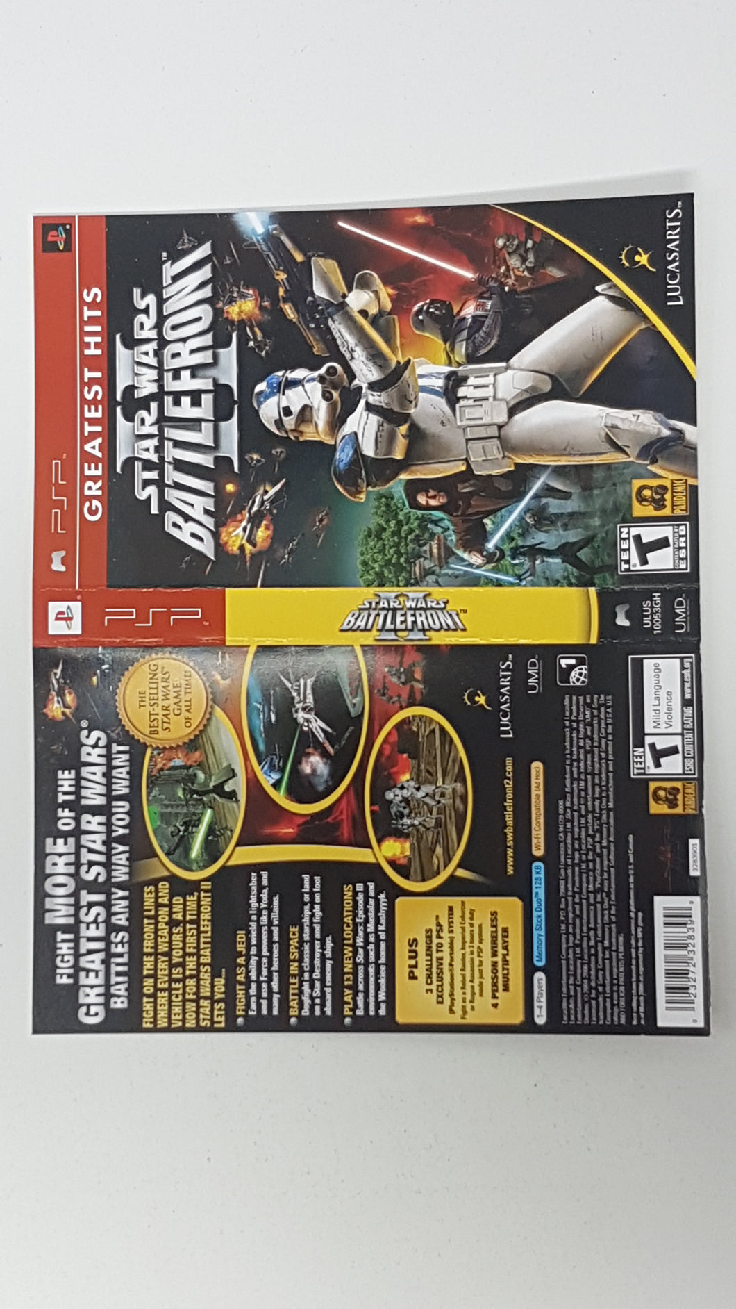 Star Wars Battlefront II [Grands succès] [Couverture] - Sony PSP