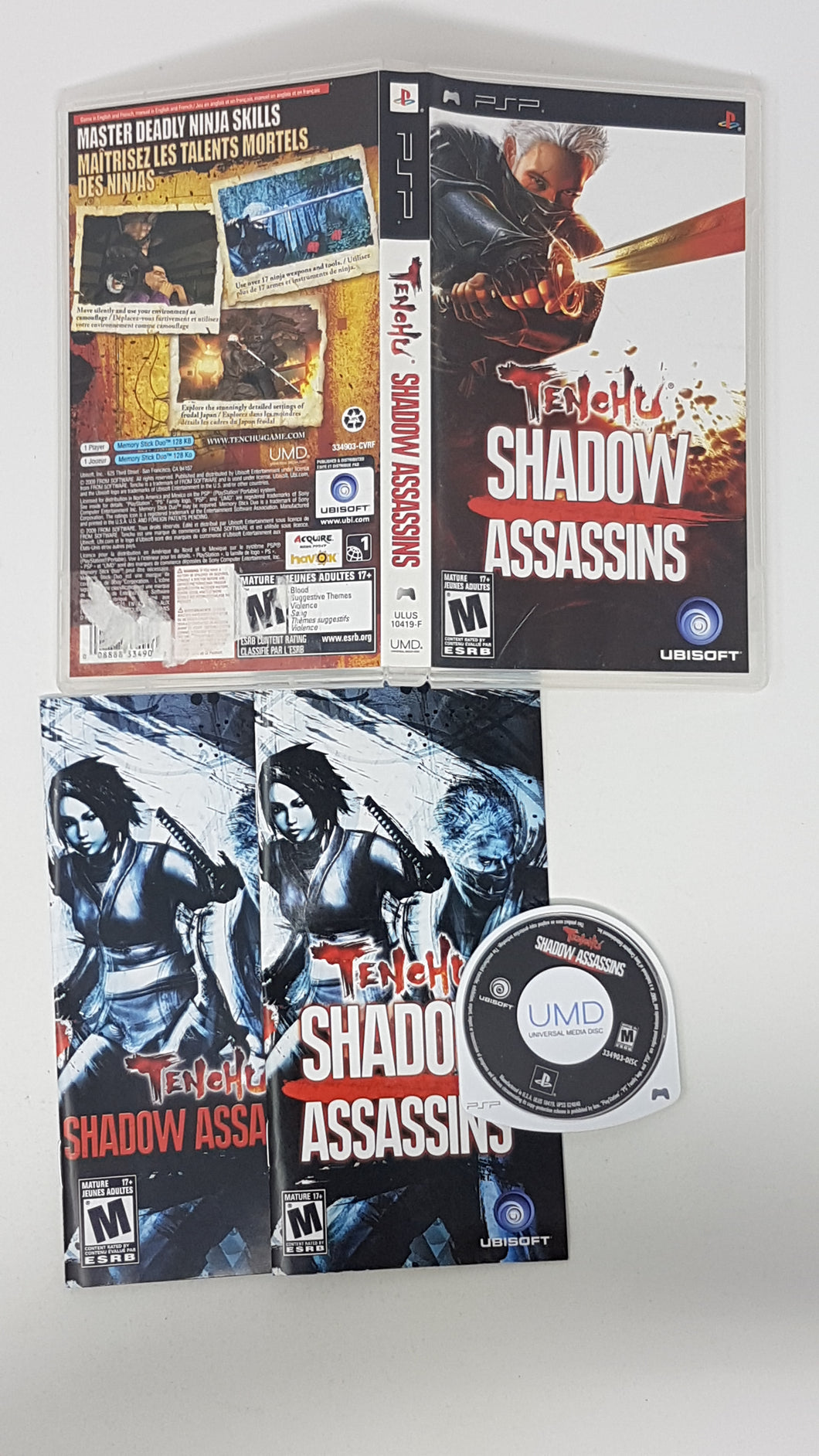 Tenchu - Shadow Assassins - Sony PSP