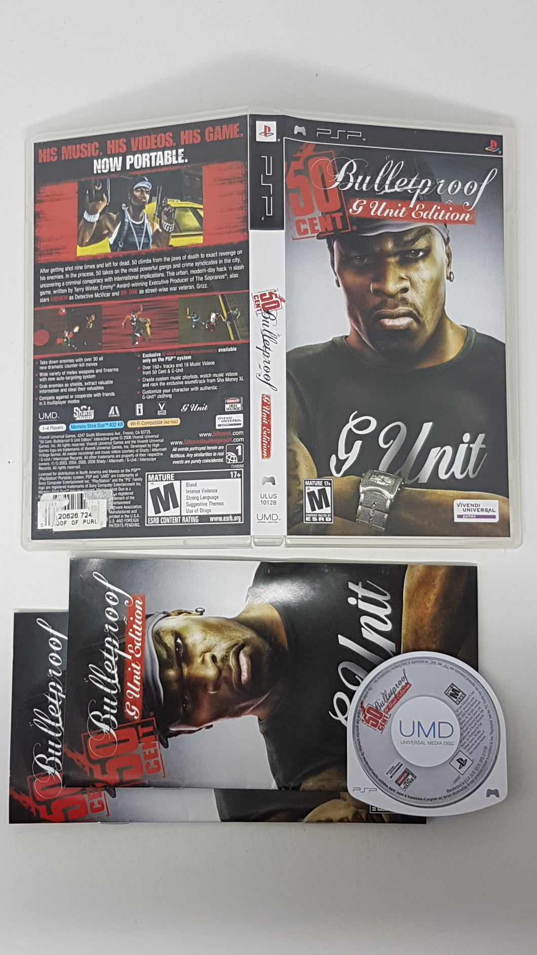50 Cent Bulletproof G Unit Edition - Sony PSP