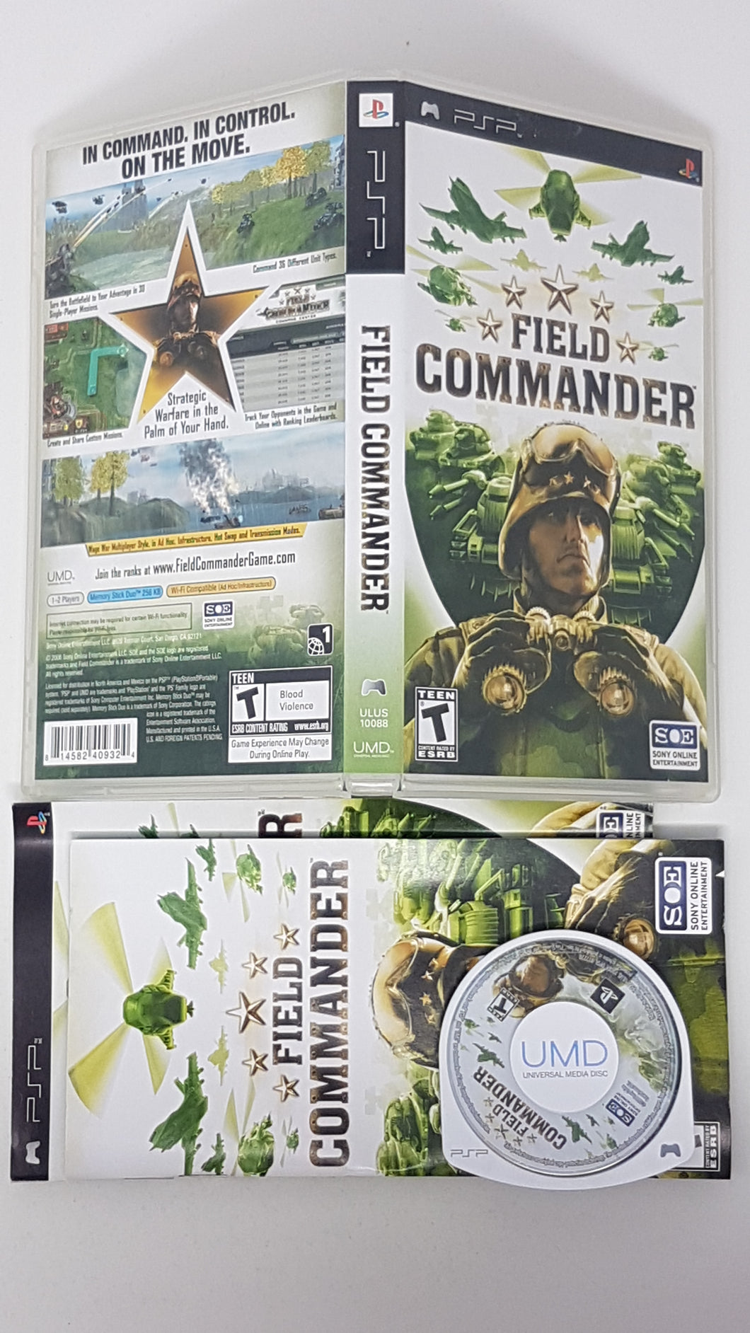 Field Commander - Sony PSP