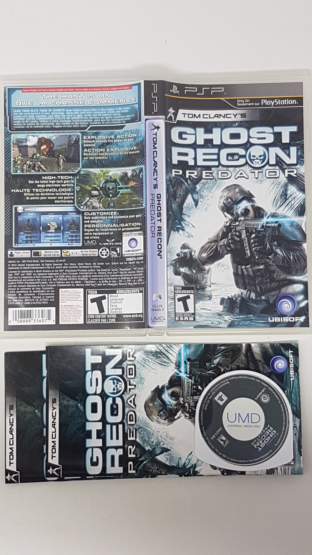 Ghost Recon - Predator - Sony PSP