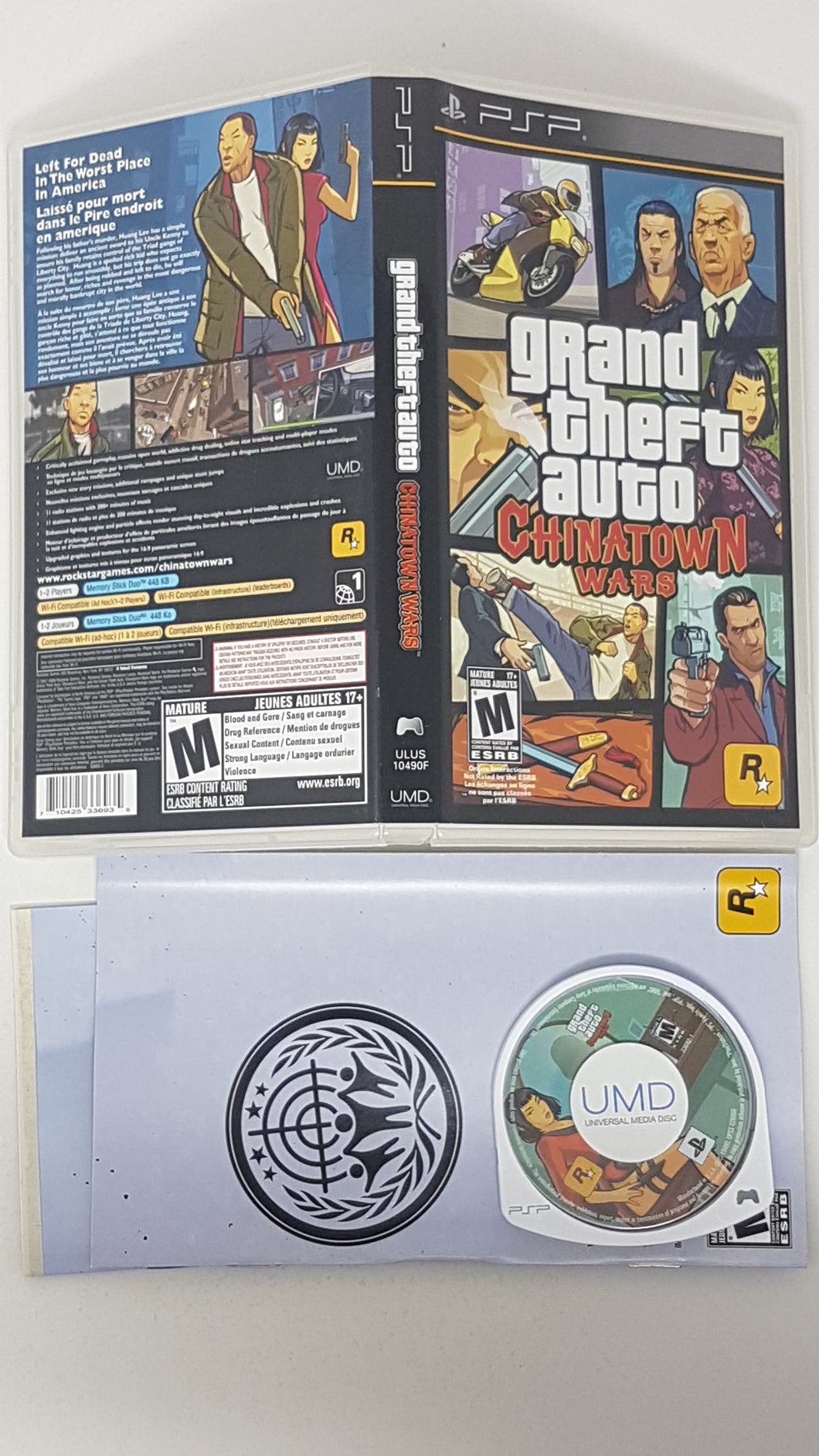 Grand Theft Auto - Chinatown Wars - Sony PSP