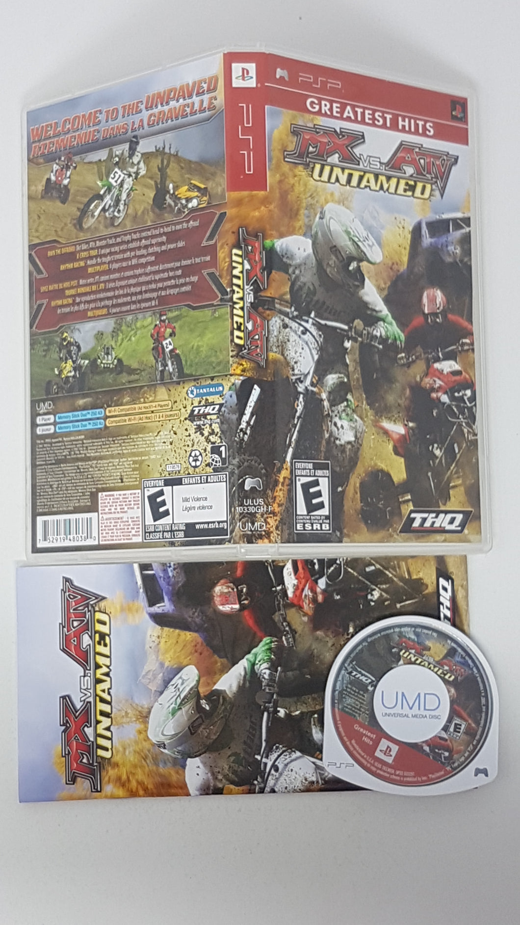 MX vs ATV Untamed - Sony PSP