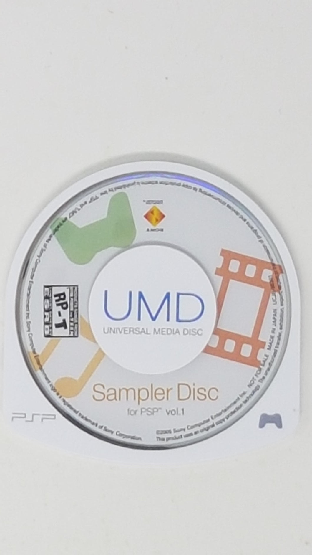Disque échantillonneur - Volume 1 - Sony PSP