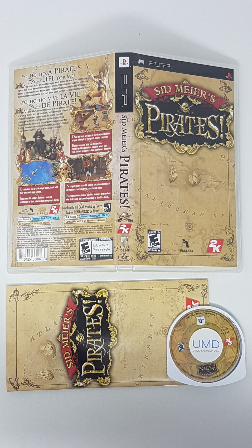 Sid Meiers Pirates Live the Life - Sony PSP