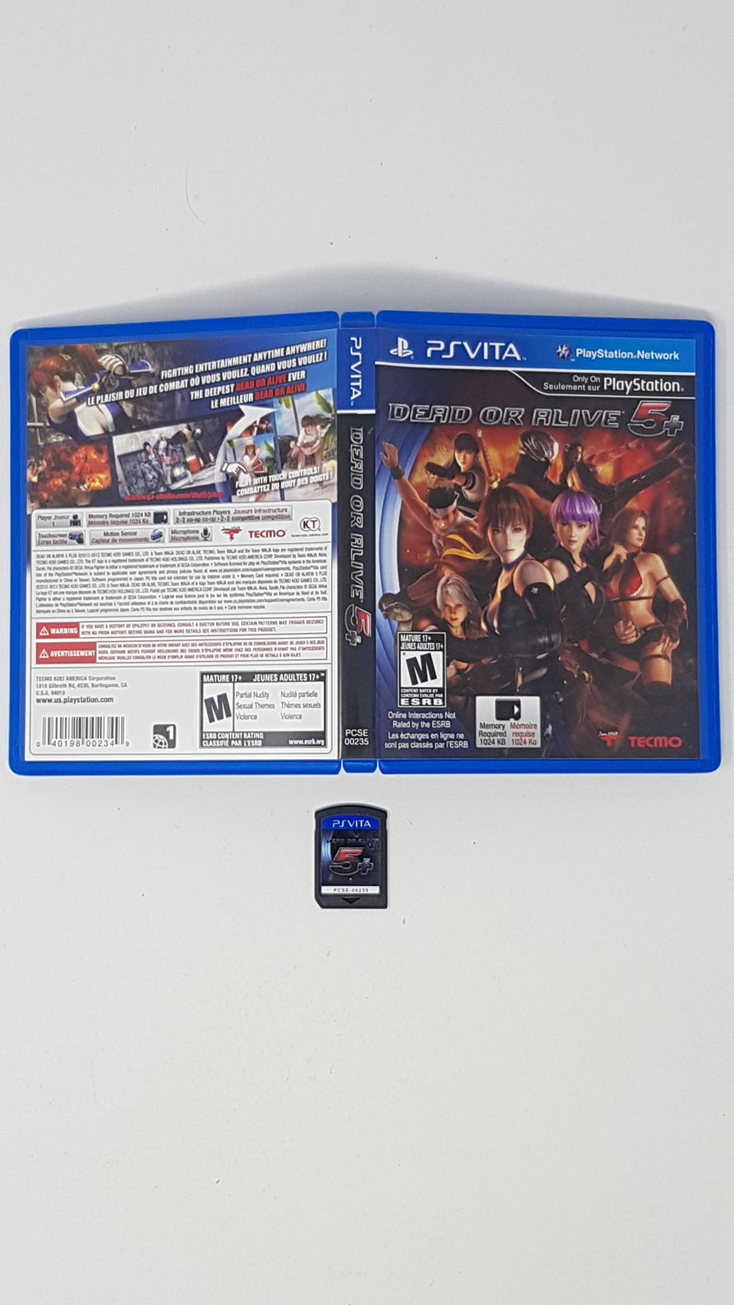 Dead or Alive 5 Plus [cb] - Sony | PSVita