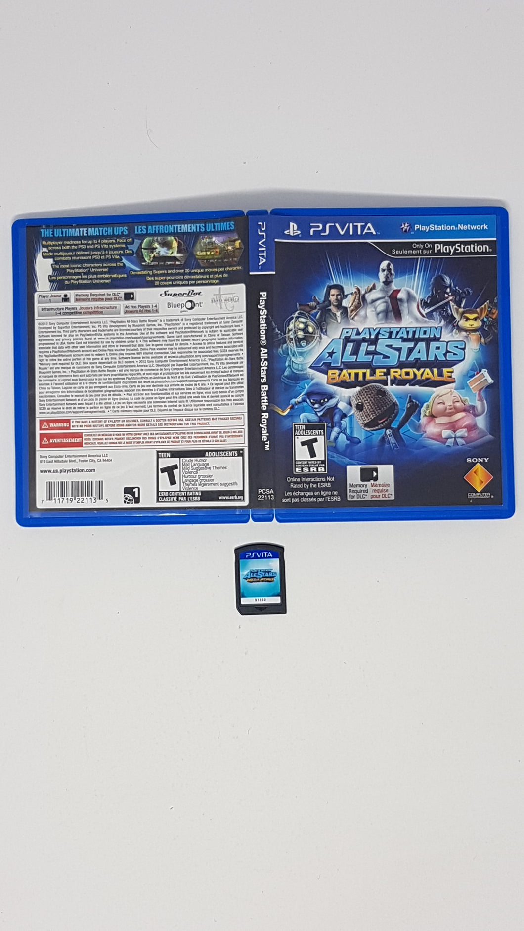Playstation All-Star Battle Royale [cib] - Sony | PlayStation Vita
