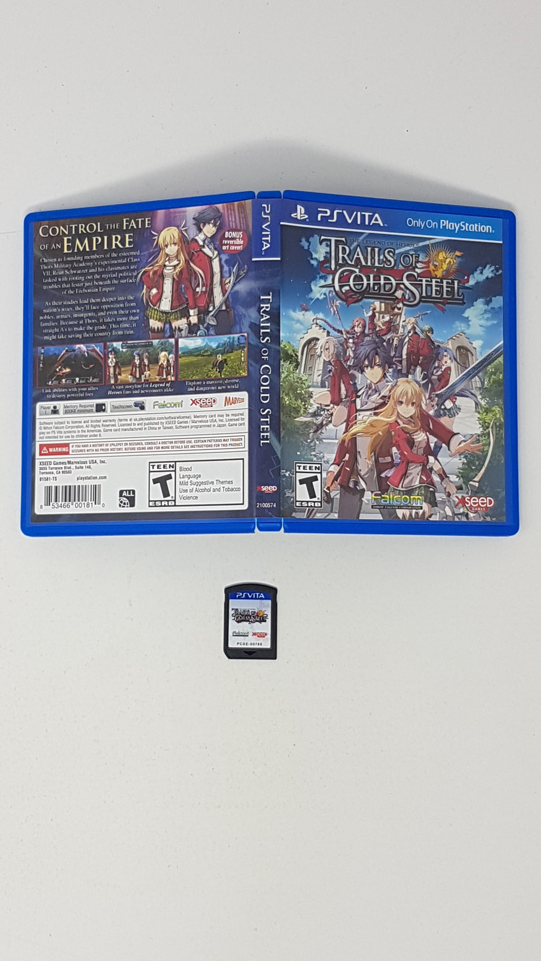 Legend of Heroes - Trails of Cold Steel - Sony PSVita