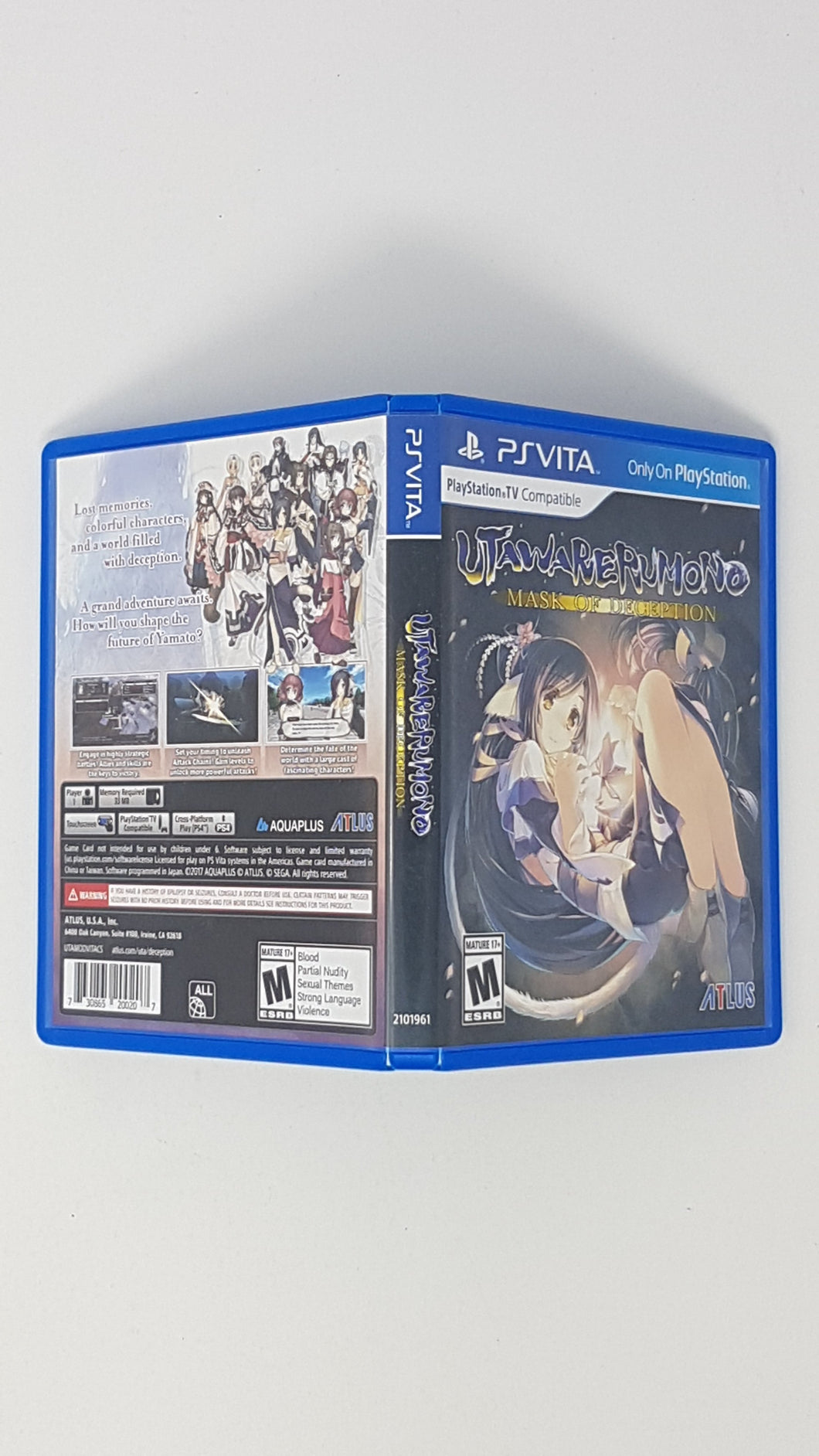 Utawarerumono - Mask of Deception [box] - Sony | PSVita