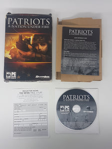 Patriots A Nation Under Fire - Jeu PC