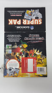 Platinum GameCube System Super Smash Bros. Melee Super Pak [Insert] - Nintendo Gamecube