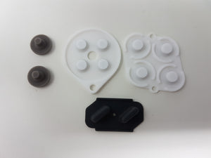 REPLACEMENT CONDUCTIVE RUBBER PADS SET FOR SUPER NINTENDO SNES CONTROLLER