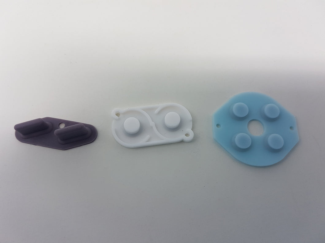 REPLACEMENT CONDUCTIVE RUBBER PADS SET FOR NINTENDO GAMEBOY ORIGINAL