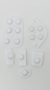REPLACEMENT CONDUCTIVE RUBBER PADS SET FOR NINTENDO 64 CONTROLLER