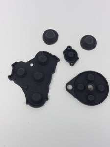 REPLACEMENT CONDUCTIVE RUBBER PADS SET FOR NINTENDO GAMECUBE CONTROLLER