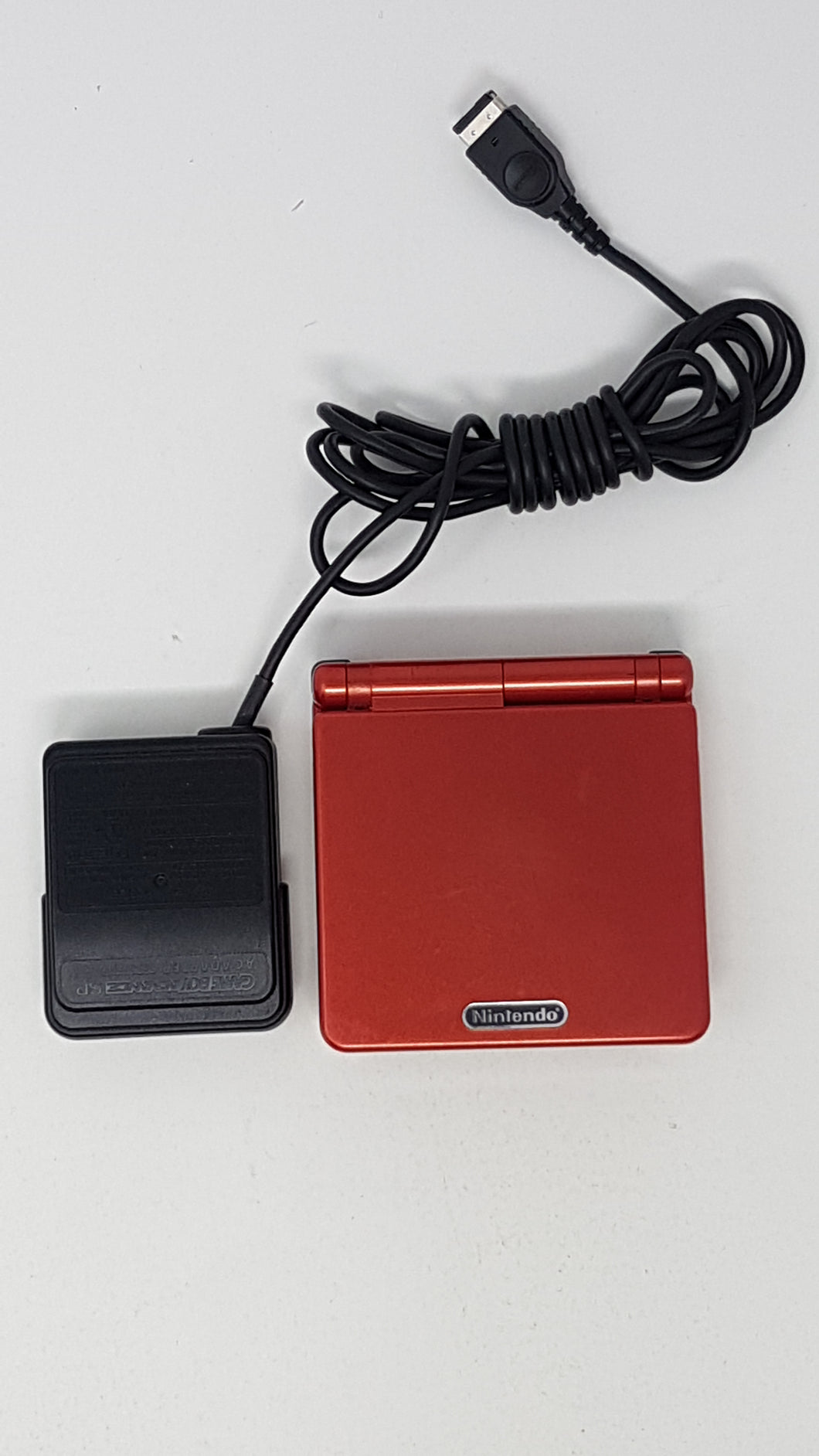 Red Game Boy Advance SP Console AGS-001