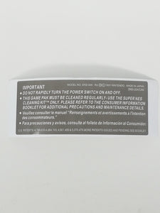 Snes Back Console Label Replacement Rear Back Cartridge label for Super Nintendo Snes ...