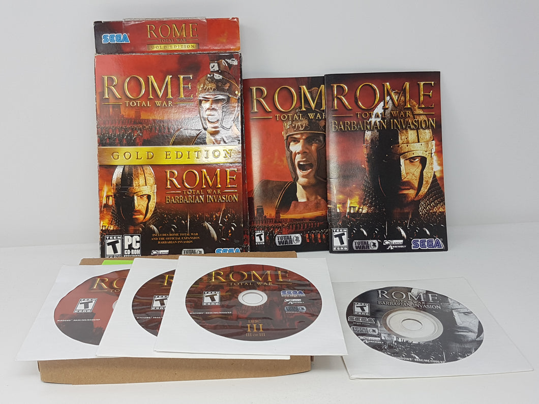 Rome Total War Gold Edition Barbarian Invasion - Jeu PC