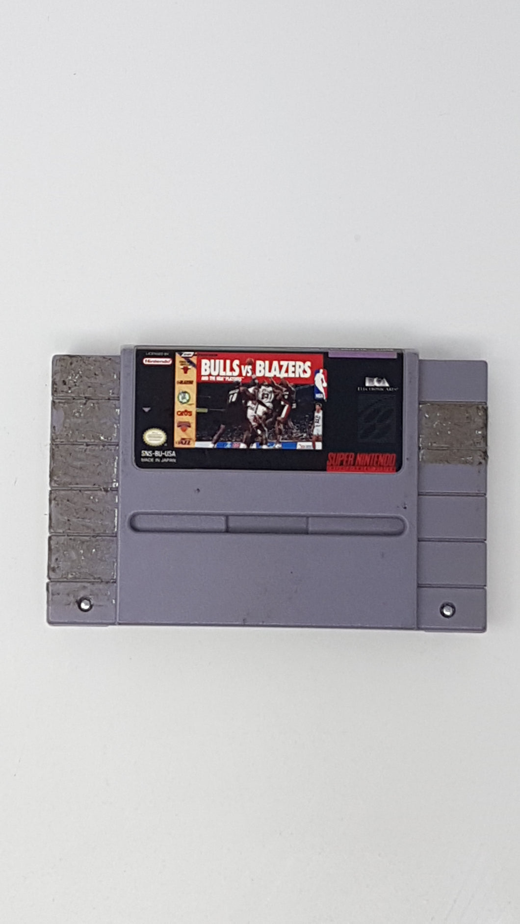 Bulls Vs Blazers and the NBA Playoffs - Super Nintendo | Snes
