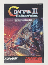 Load image into Gallery viewer, Contra III The Alien Wars [manual] - Super Nintendo | SNES
