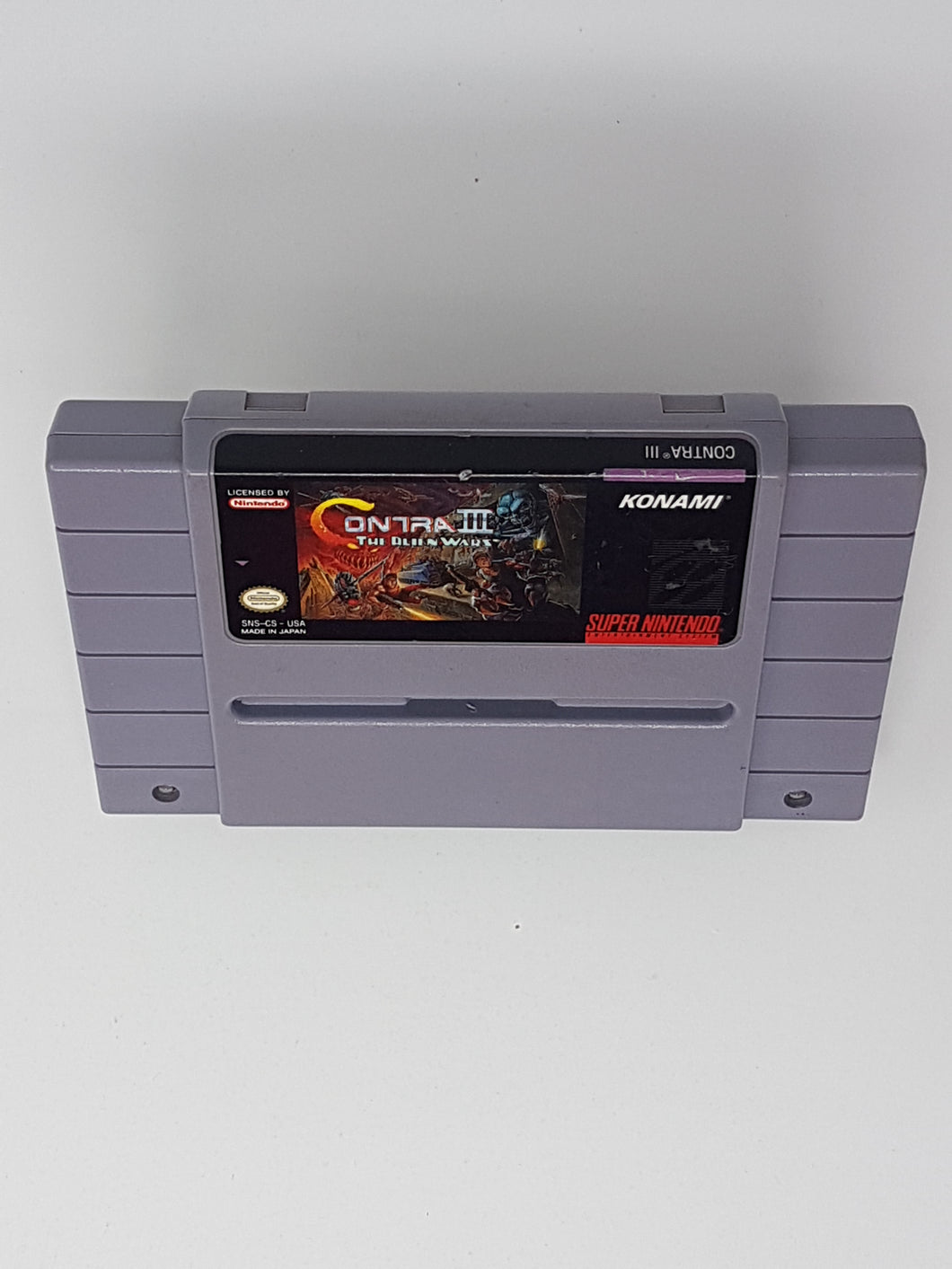 Contra III The Alien Wars - Super Nintendo | SNES