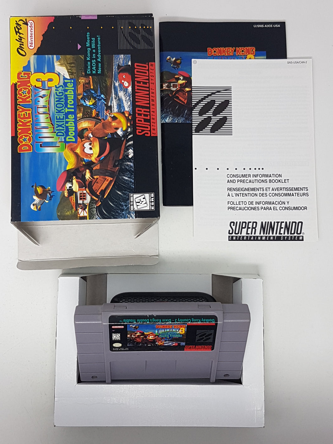 Donkey Kong Country 3 - Super Nintendo | SNES