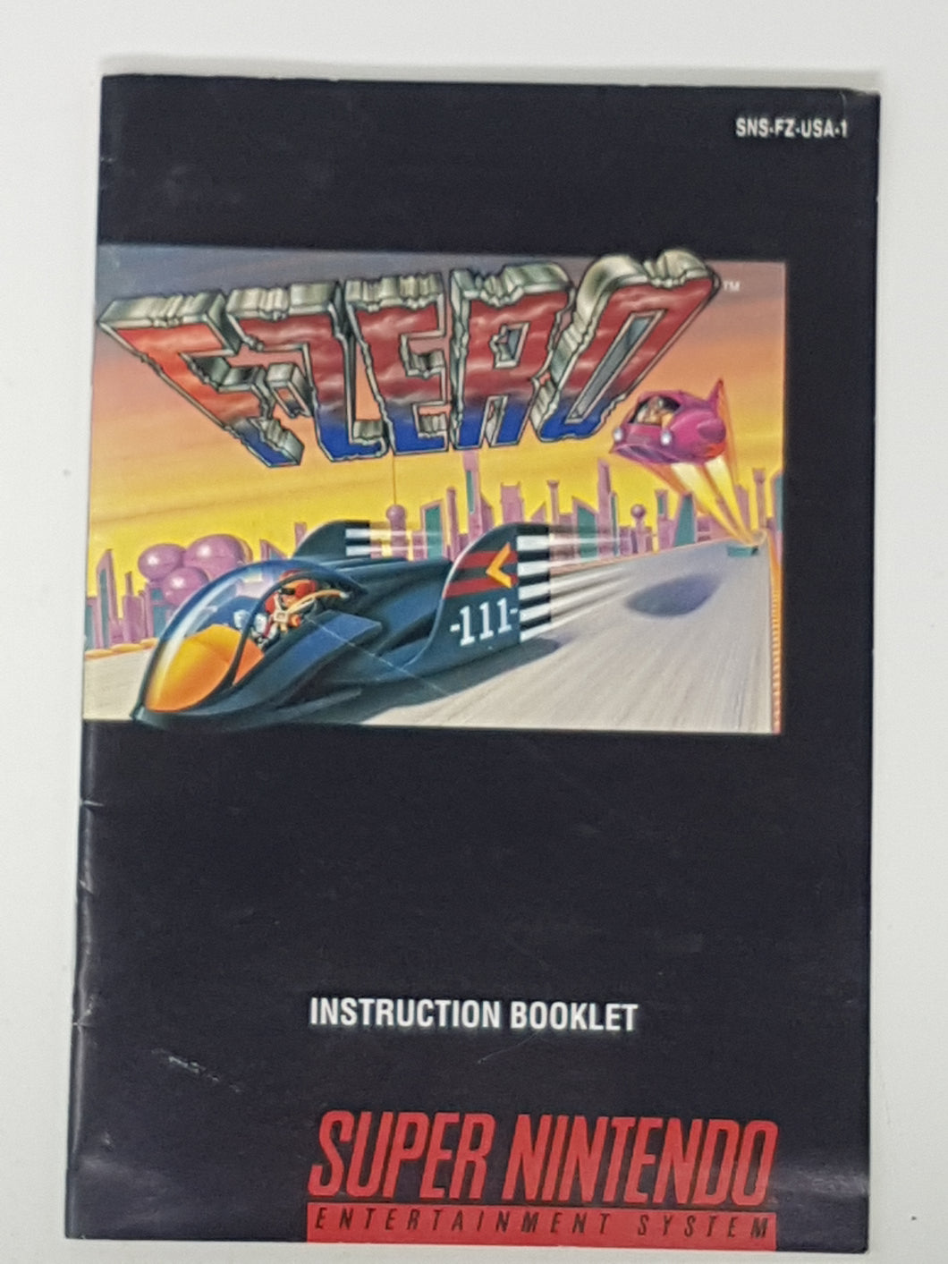 F-Zero [manual] - Super Nintendo | SNES