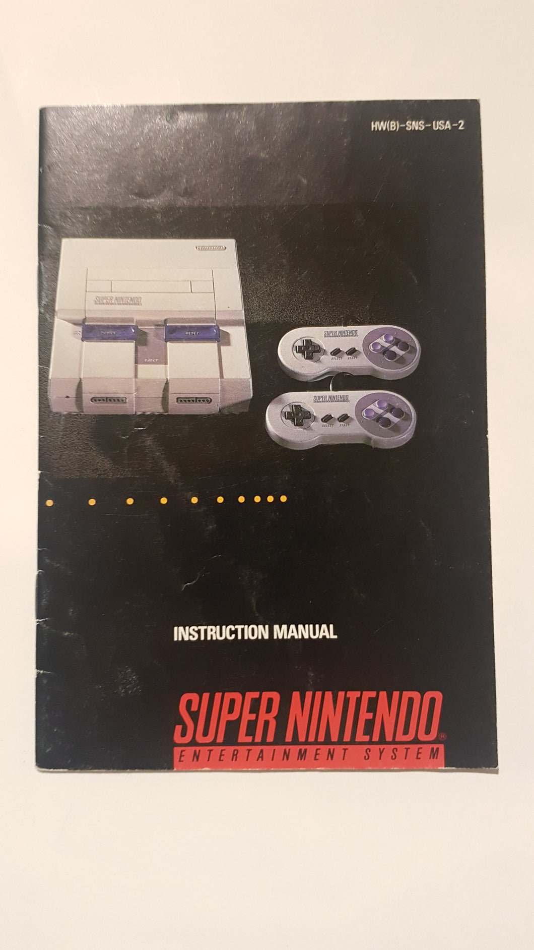 Livret d'instructions - Super Nintendo | SNES