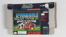 Load image into Gallery viewer, Jeopardy Sports Edition [box] - Super Nintendo | SNES
