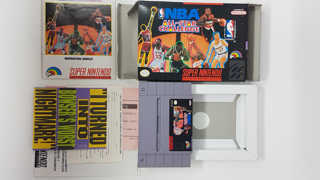 NBA All-Star Challenge - Super Nintendo | SNES