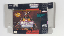 Load image into Gallery viewer, Nobunaga&#39;s Ambition [box] - Super Nintendo | SNES
