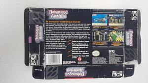 Nobunaga's Ambition [box] - Super Nintendo | SNES