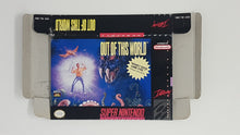 Load image into Gallery viewer, Out of This World [box] - Super Nintendo | SNES
